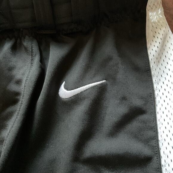 Nike NWT Alpha Elite Mens Lg Black White Belt Football Pant DV3976-012 - Picture 1 of 5